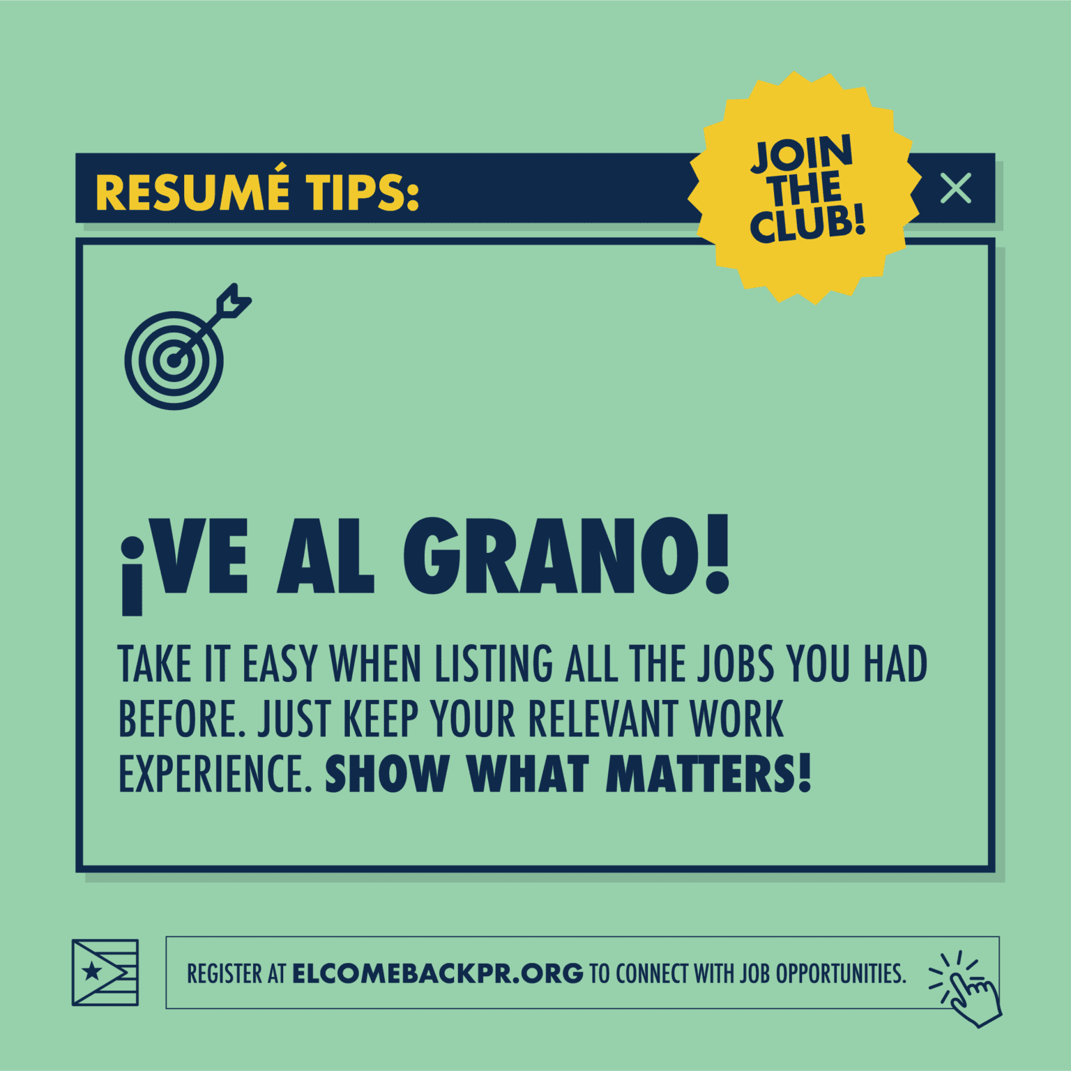 Highlighting some tips when creating your resumé